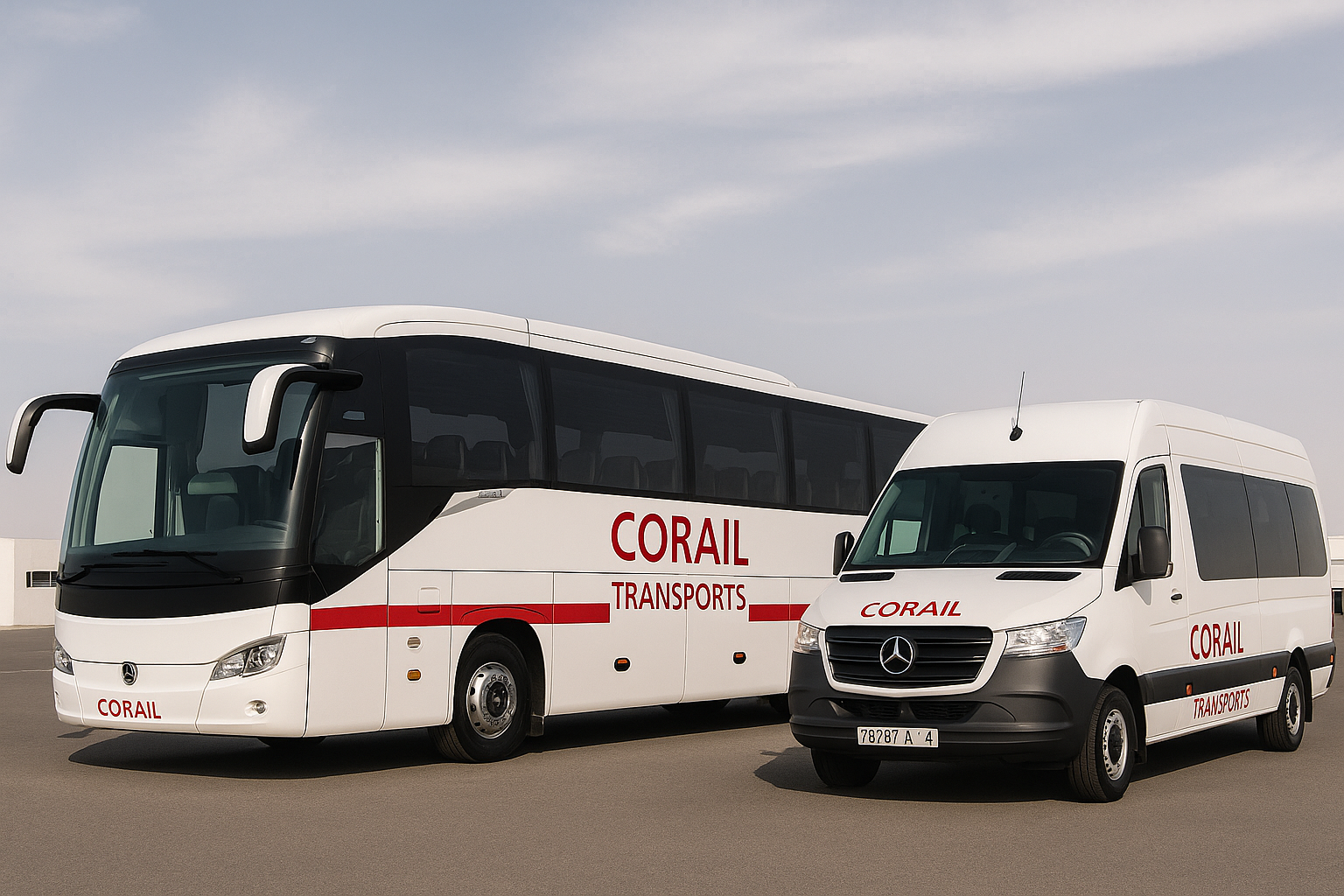 Autocars et minibus Corail